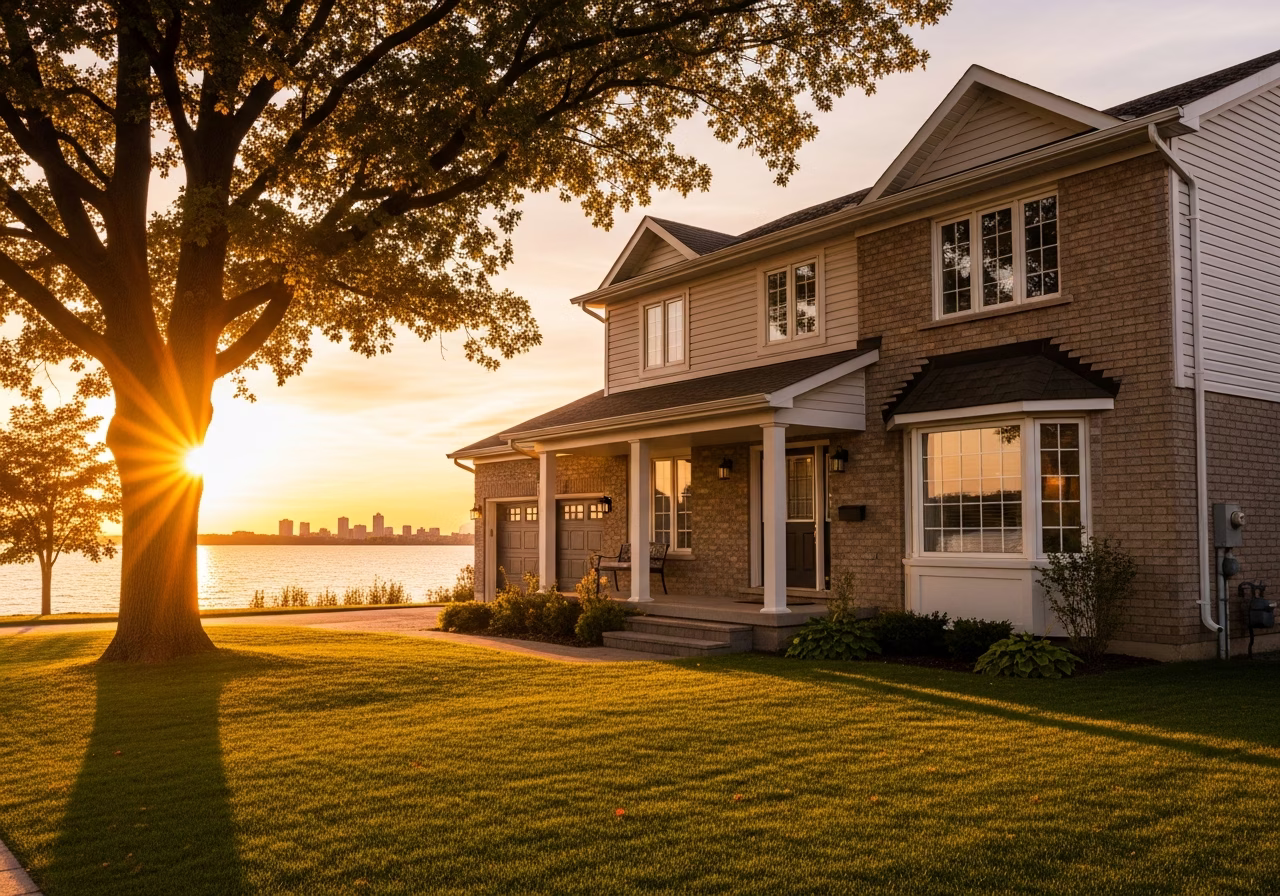 Local home context for flooring installation in Oakville