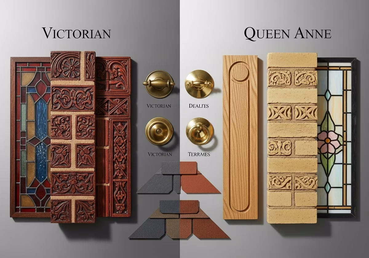 Annex Victorian & Queen Anne Renovation brand and material comparison