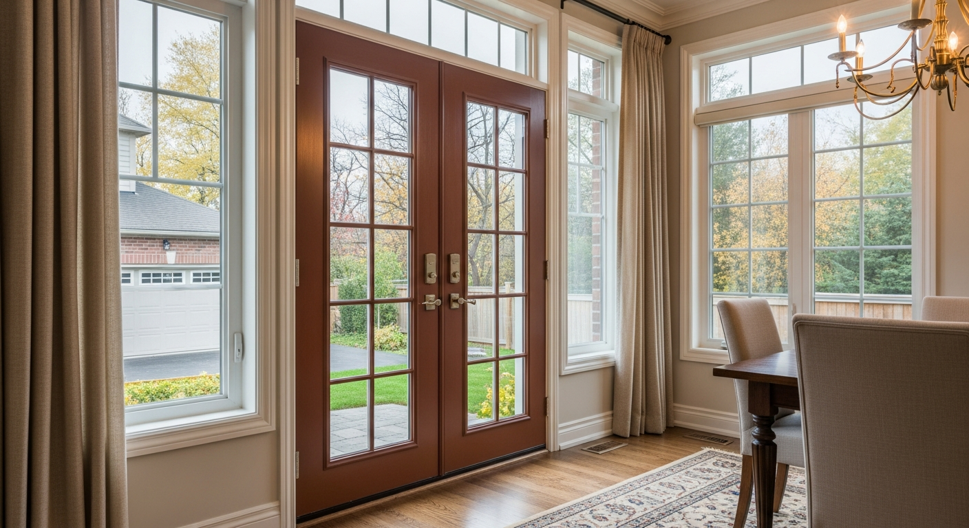 French Door Installation project in Milton — RenoHouse quality standard completed work