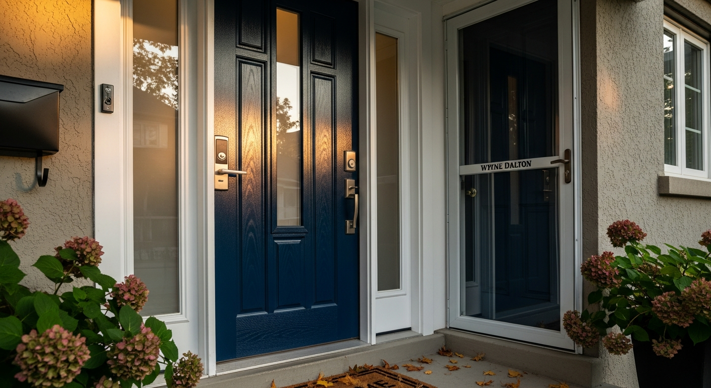 Front Door Replacement project in Ajax — RenoHouse quality standard completed work