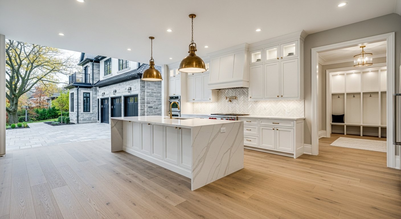 Recent Vaughan-area full home renovation project — professional finish detail