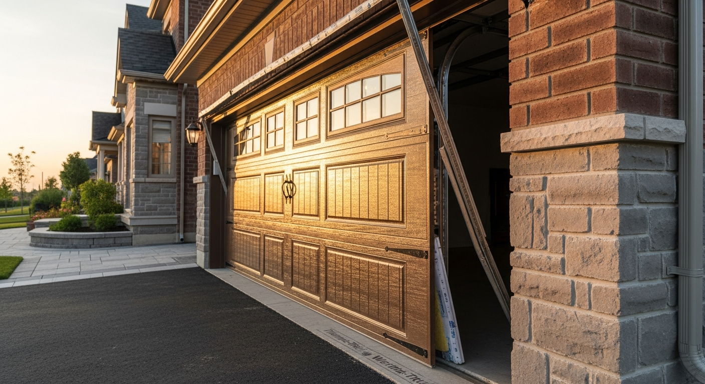 Garage Door Installation project in East Gwillimbury — RenoHouse quality standard completed work