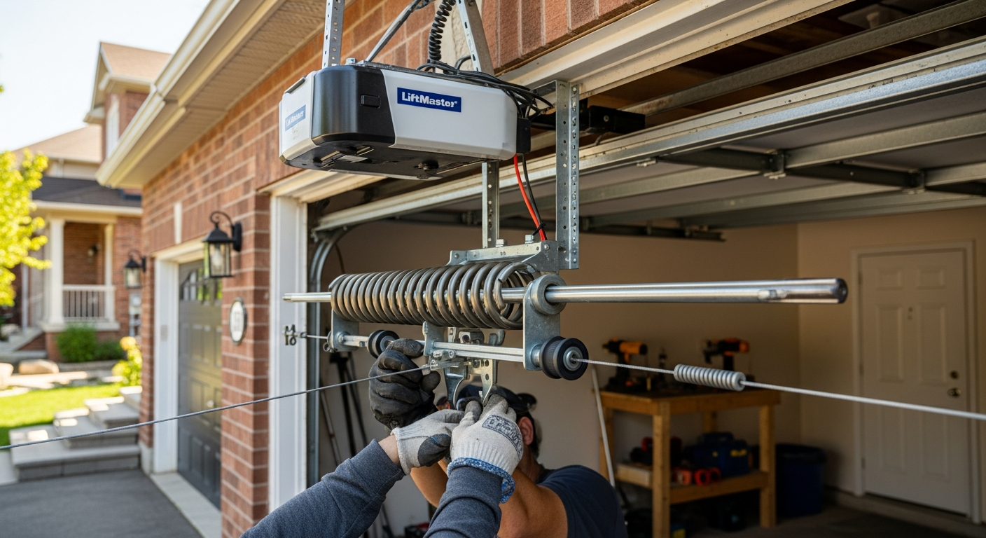 Garage Door Repair project in Brampton — RenoHouse quality standard completed work