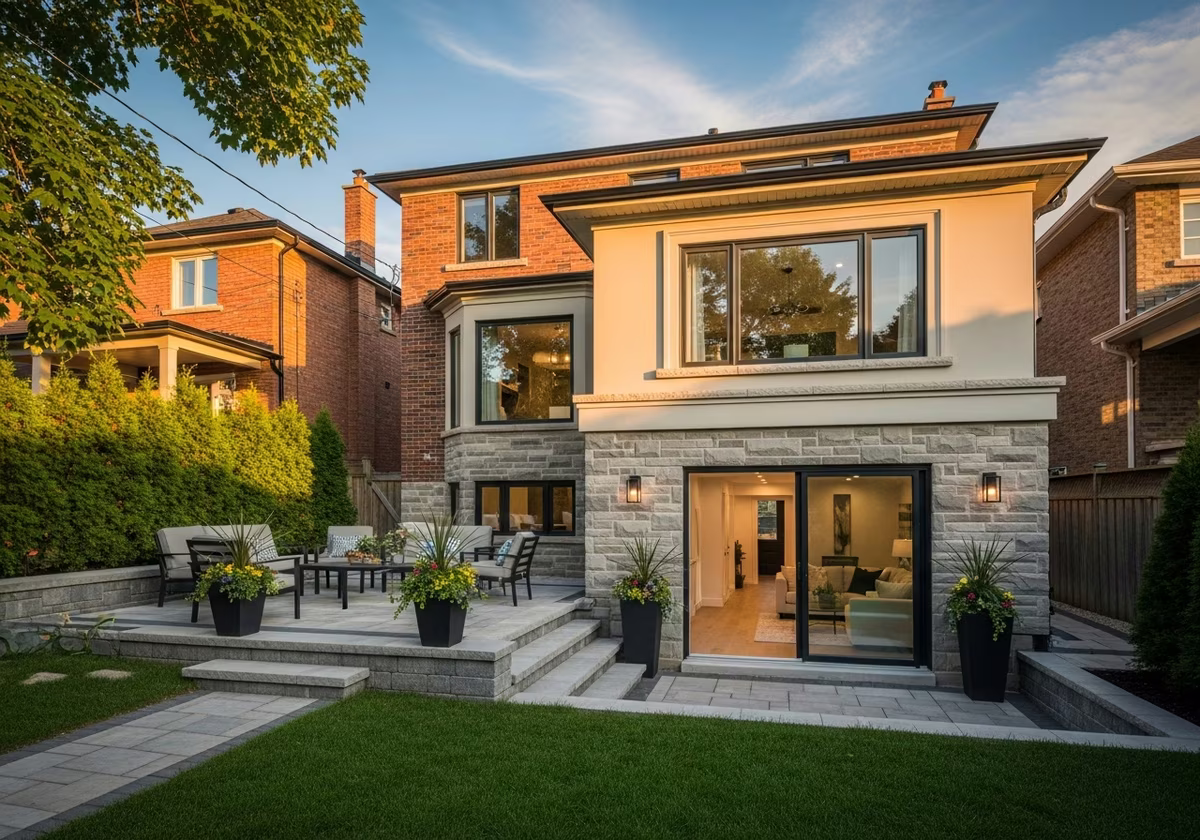 Completed Walkout Basement Creation in Toronto/GTA home