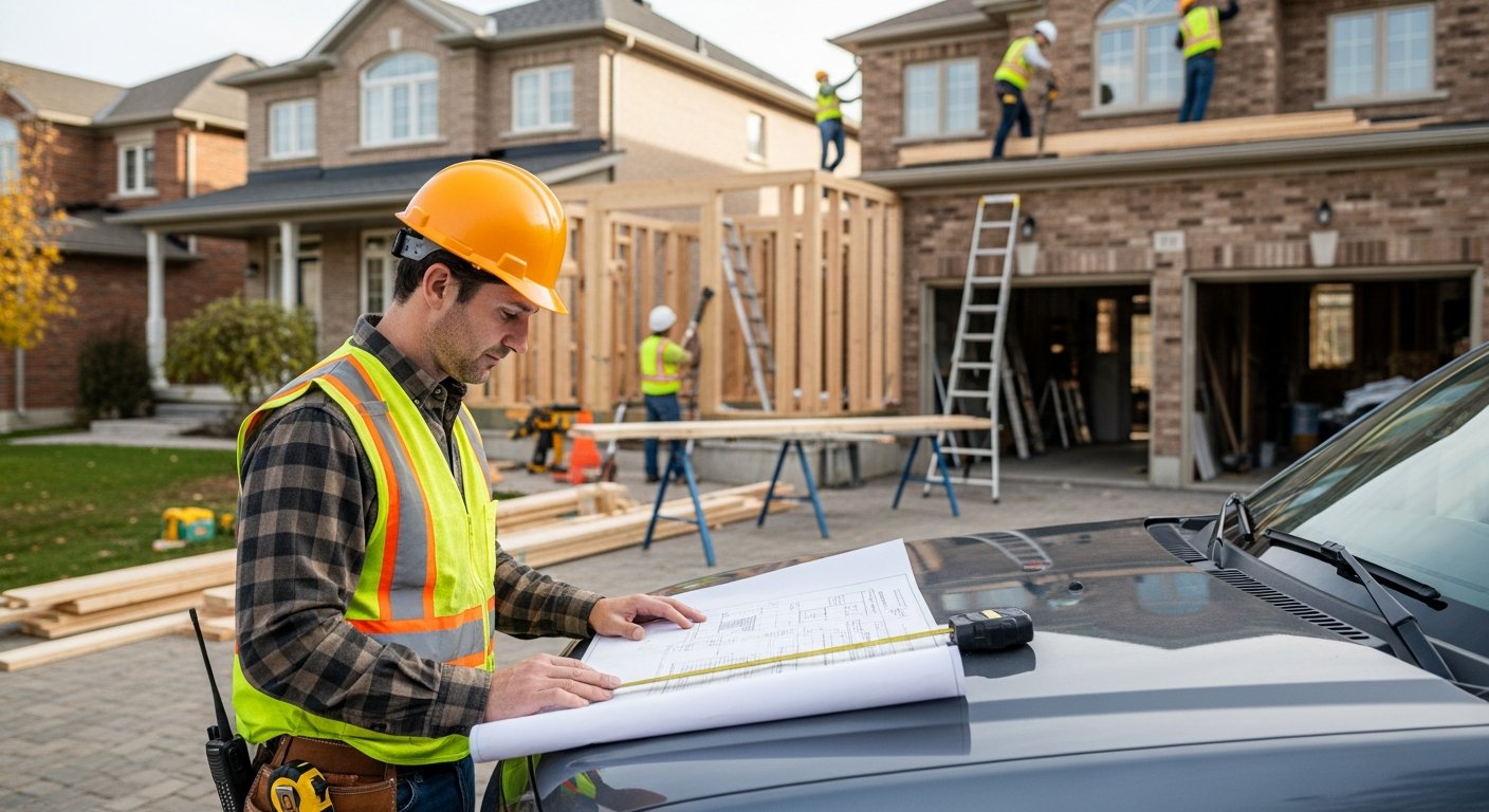 General Contractor portfolio close-up from a Clarington renovation by RenoHouse