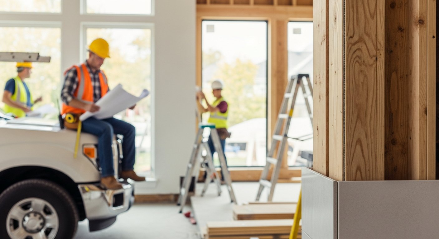 On-site general contractor install detail at a Mississauga property