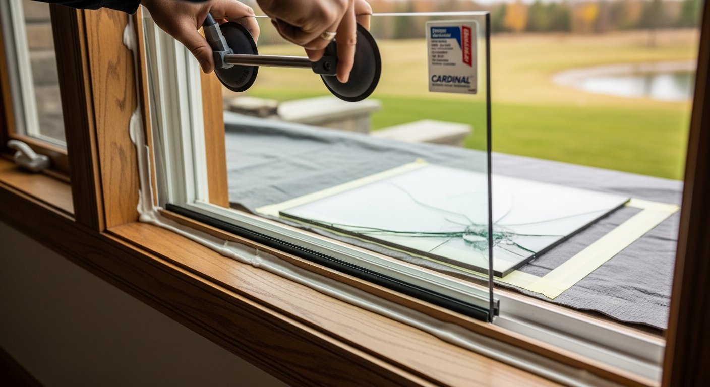 Glass Repair & Replacement project in King City — RenoHouse quality standard completed work