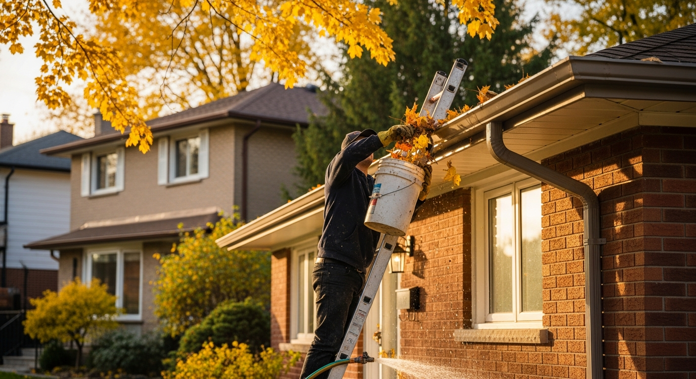 Scarborough gutter cleaning portfolio sample — finished by licensed RenoHouse crew