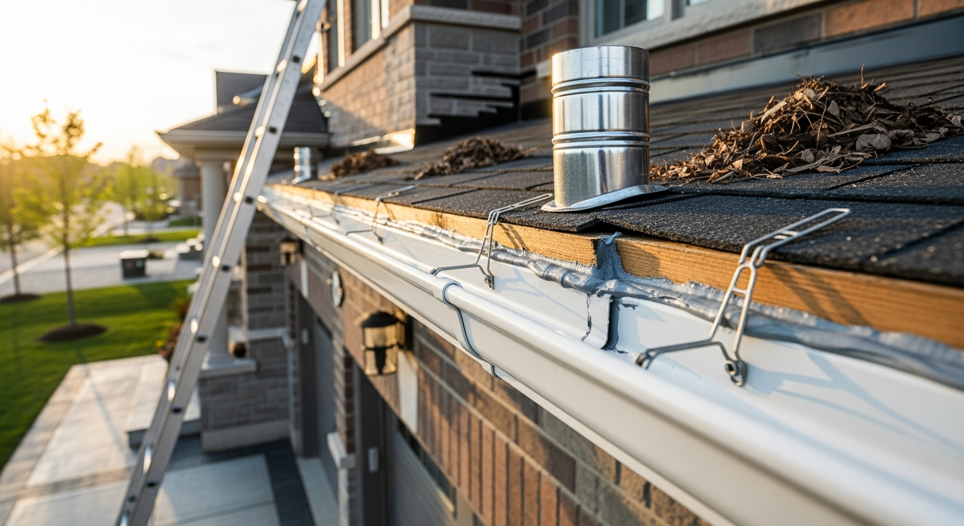 Gutter Repair project in Milton — RenoHouse quality standard completed work