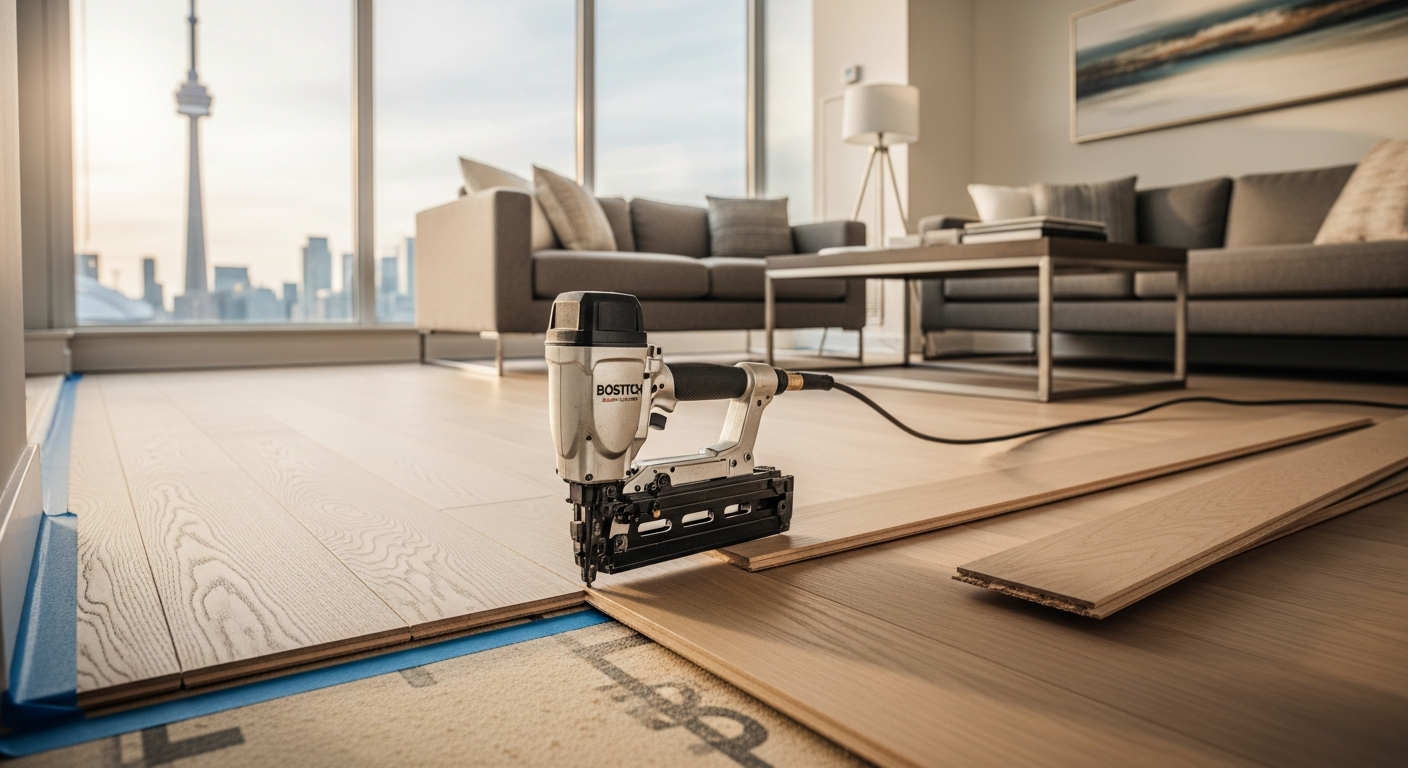 Local hardwood flooring installation pros serving Toronto and surrounding cities