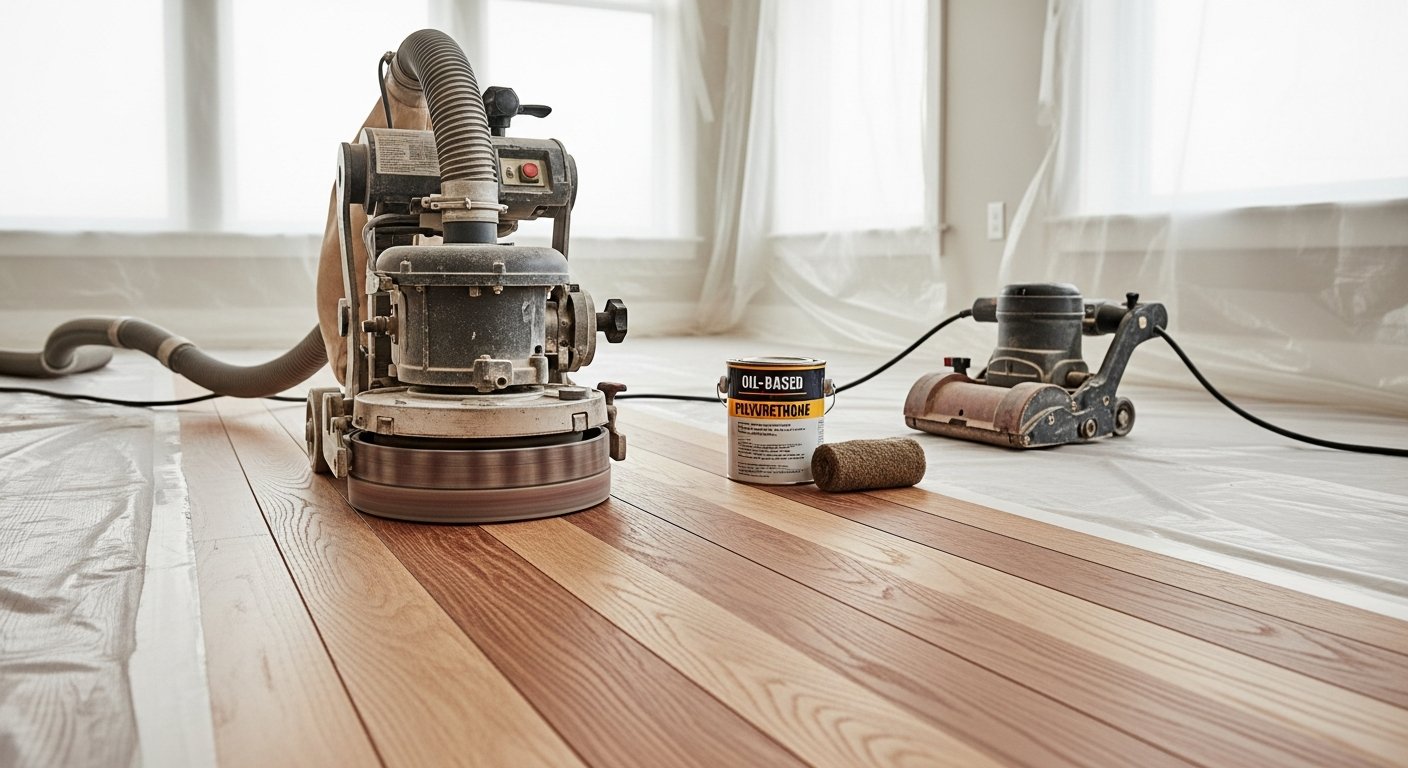 Hardwood Floor Refinishing project in Georgetown — RenoHouse quality standard completed work