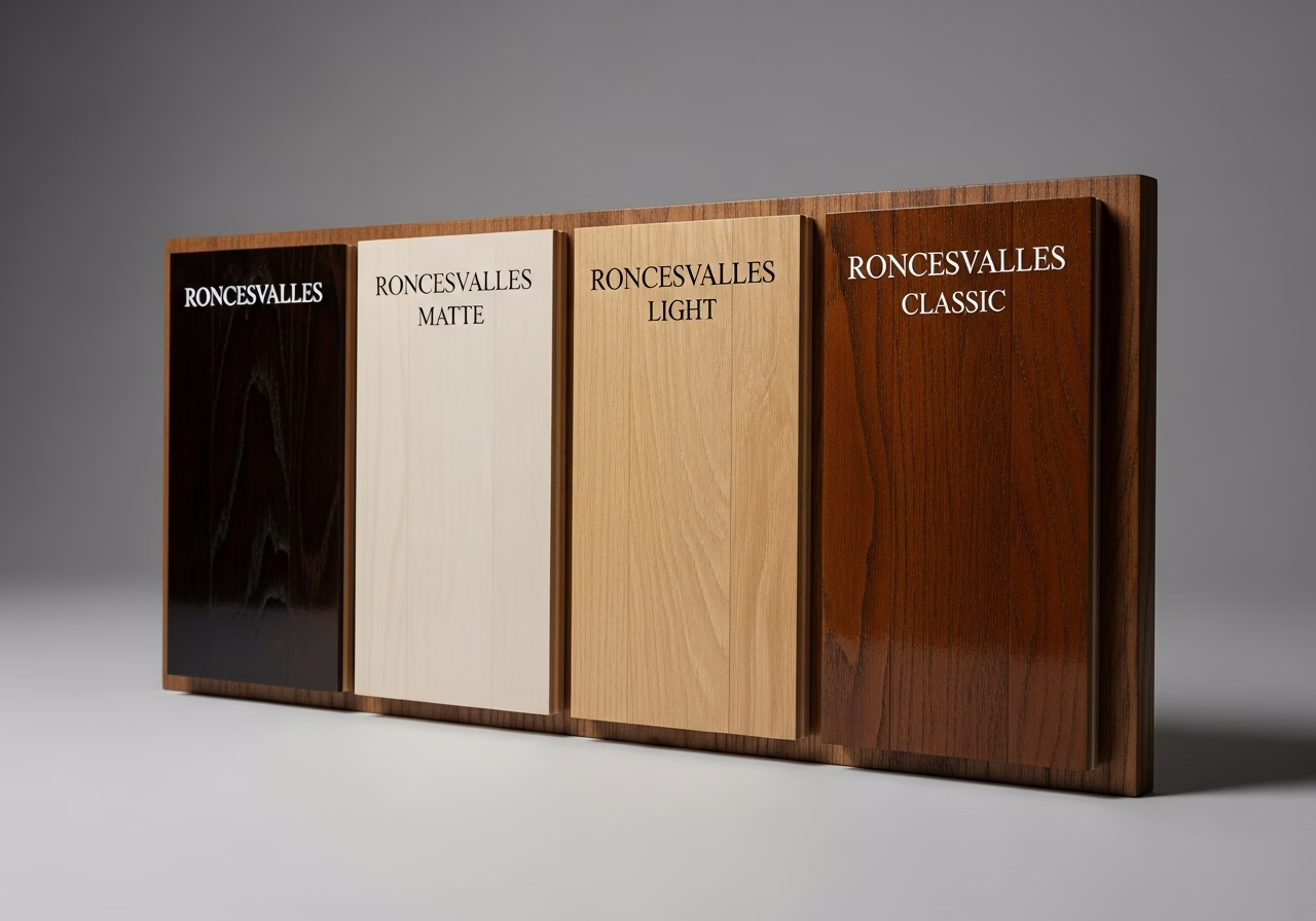 Side-by-side product and material comparison for hardwood floor refinishing roncesvalles — typical brands and finishes used i