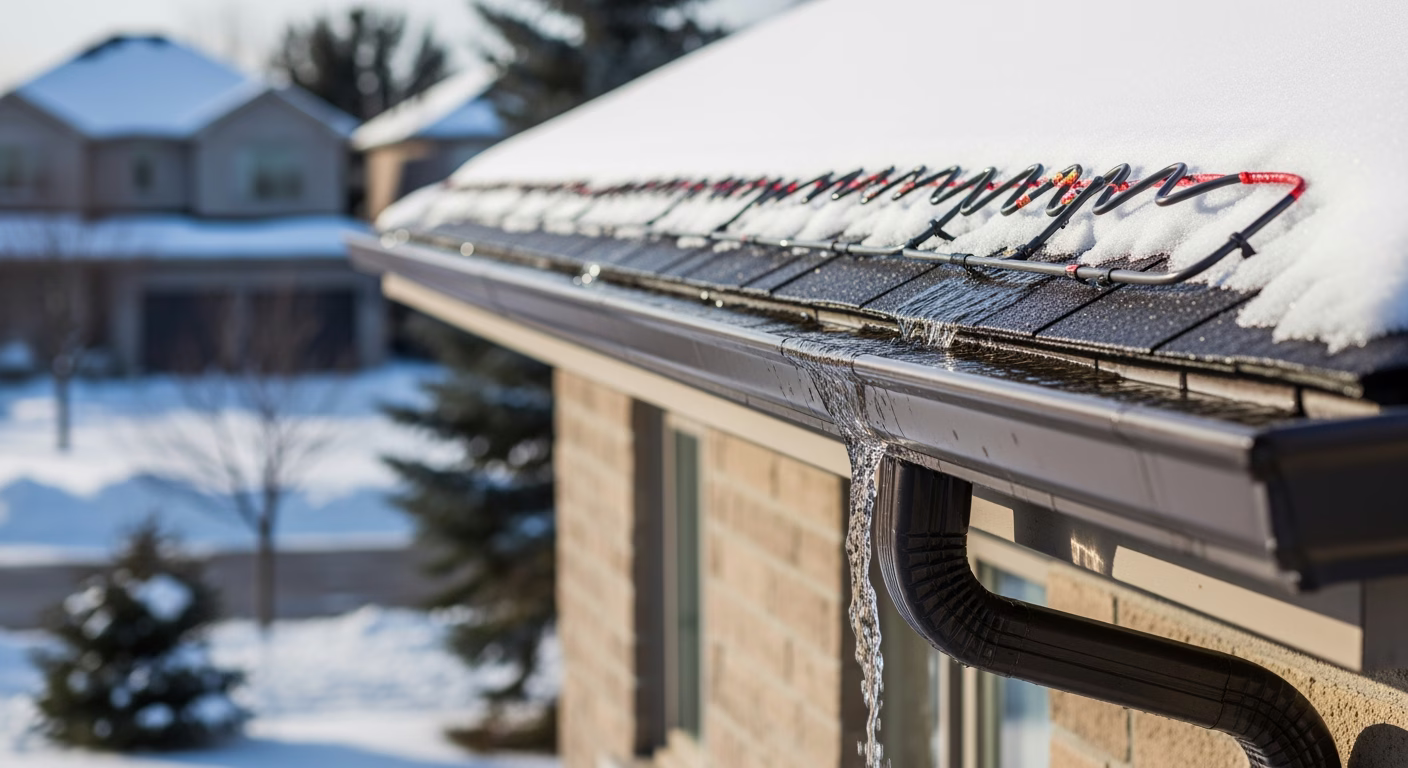 Heat Cable & Gutter De-Icing services Toronto GTA