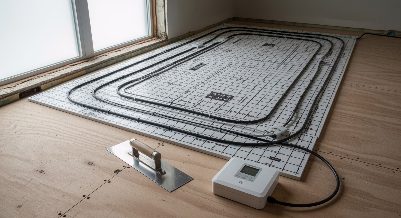 Heated Floor Installation services Toronto GTA