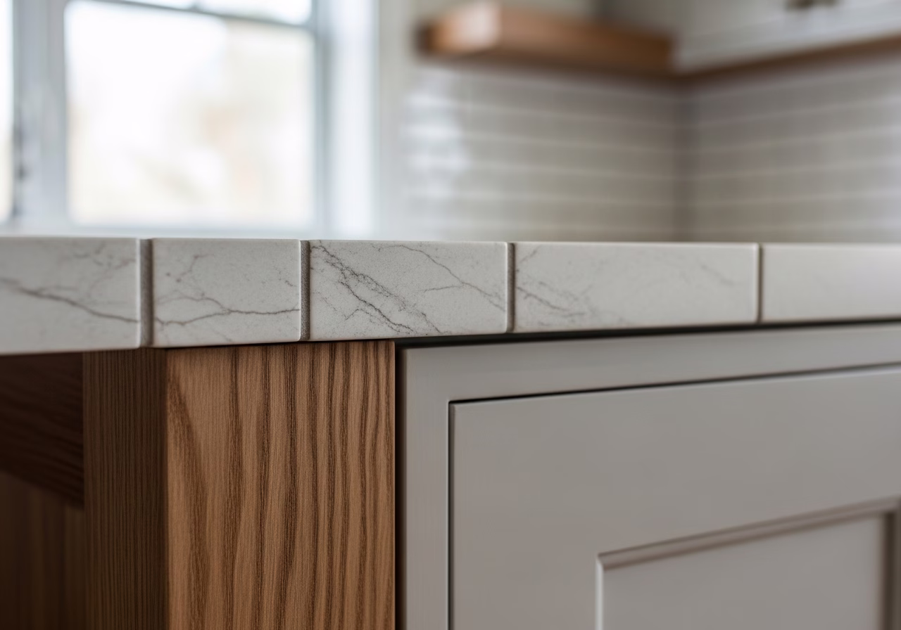 Close-up detail of professionally completed Rosedale Home Renovation