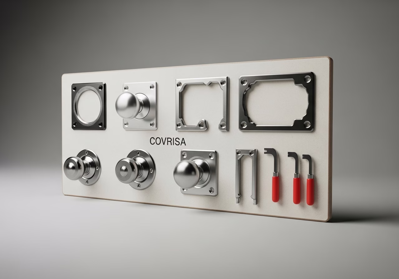 Doorknob Hole brand and material comparison