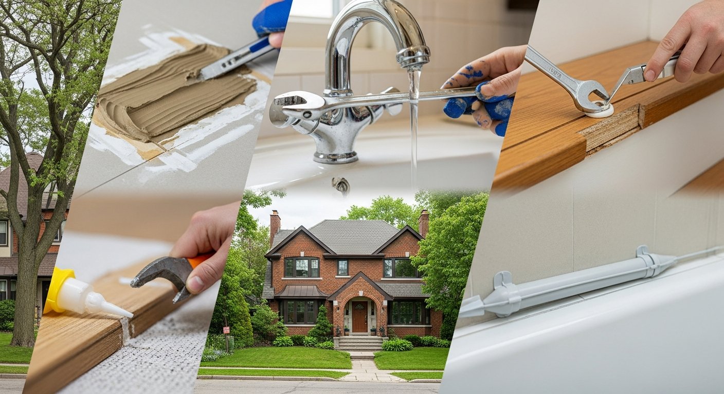 Recent Etobicoke-area home repair project — professional finish detail