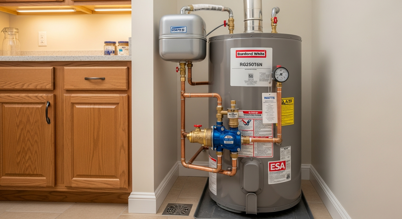 Hot Water Tank Repair & Replacement project in Aurora — RenoHouse quality standard completed work