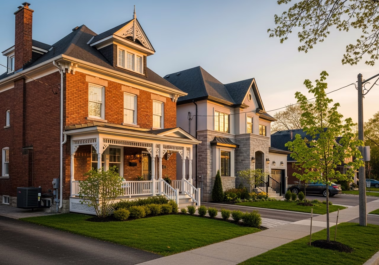 Local home context for HVAC service in Markham