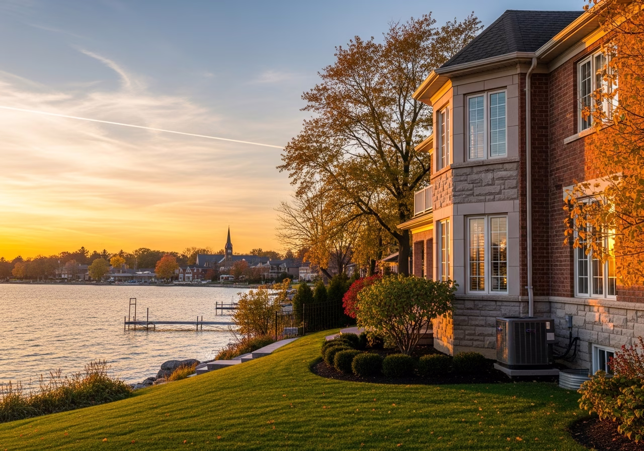 Local home context for HVAC service in Oakville