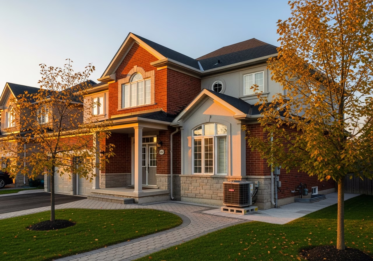 Local home context for HVAC service in Vaughan