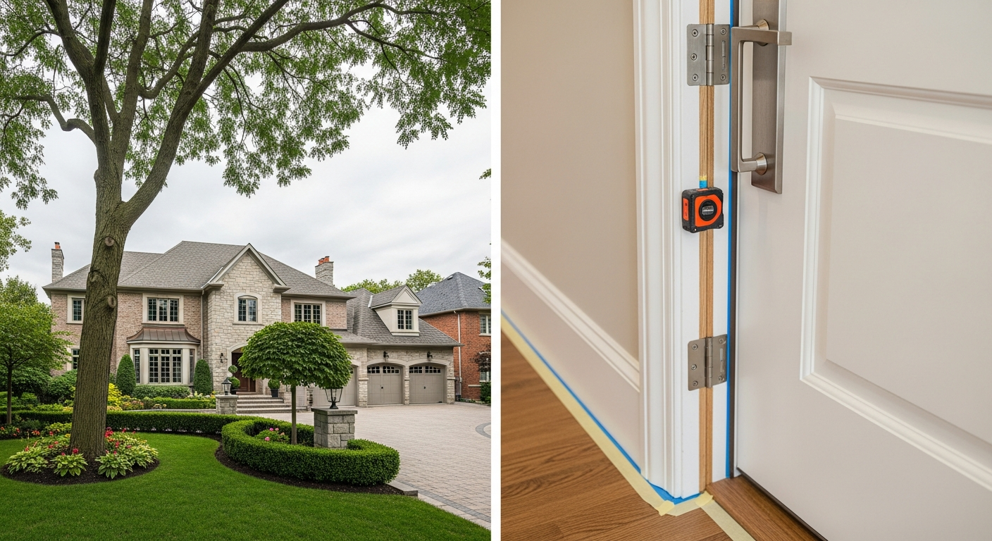 Professional interior door installation project completed by RenoHouse in Richmond Hill — quality workmanship guaranteed
