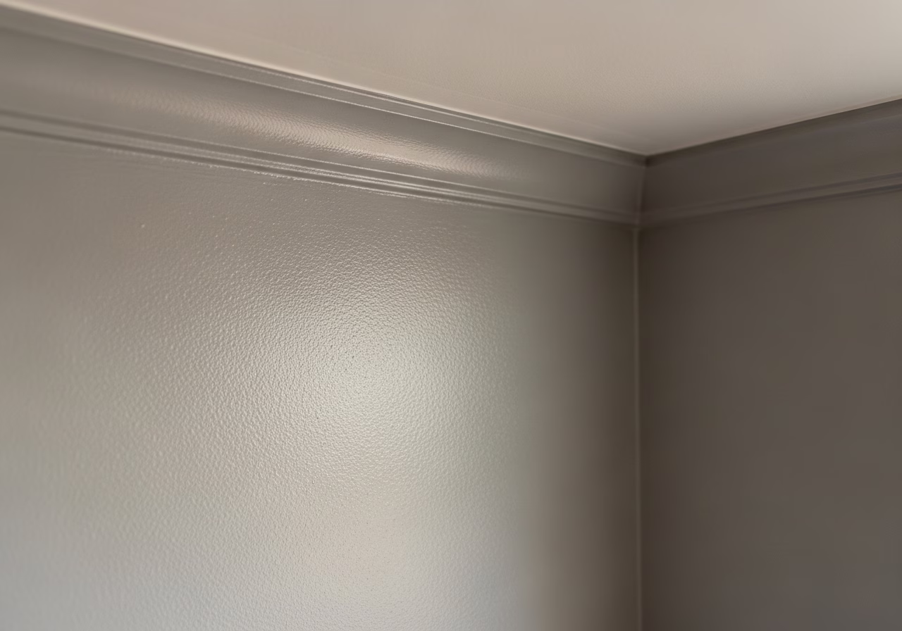 Close-up detail of professionally completed interior painting cabbagetown showing craftsmanship and finish quality