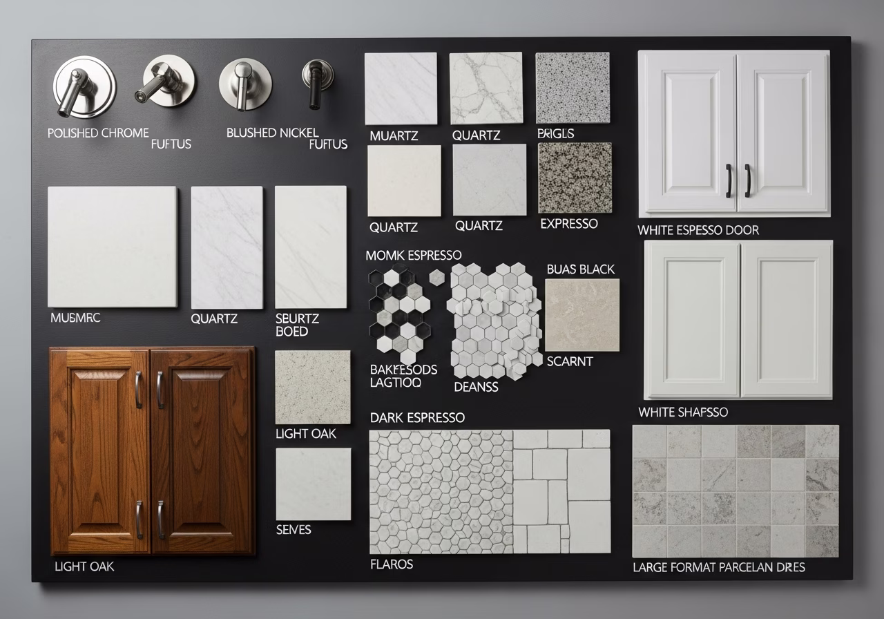 Brand and material comparison for kitchen and bath renovation in Markham