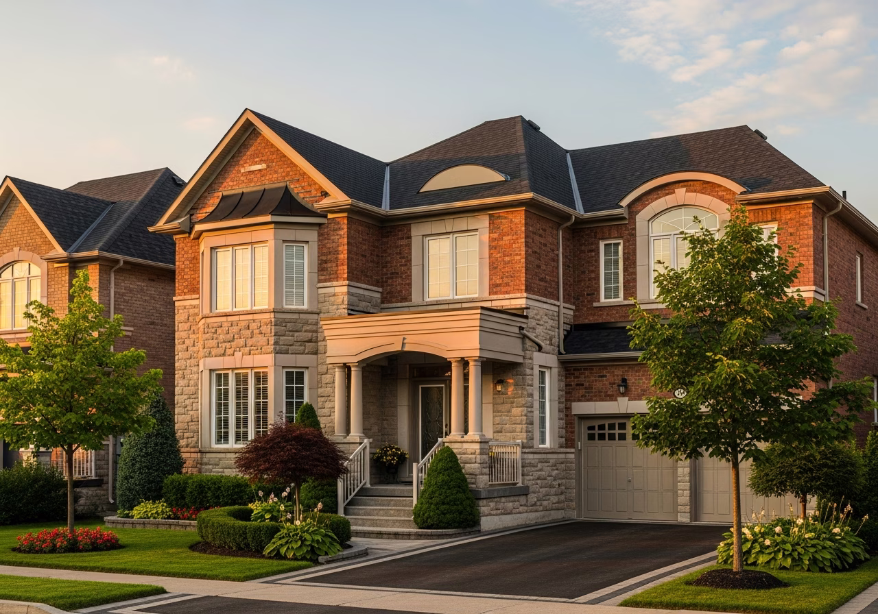 Local home context for kitchen and bath renovation in Vaughan