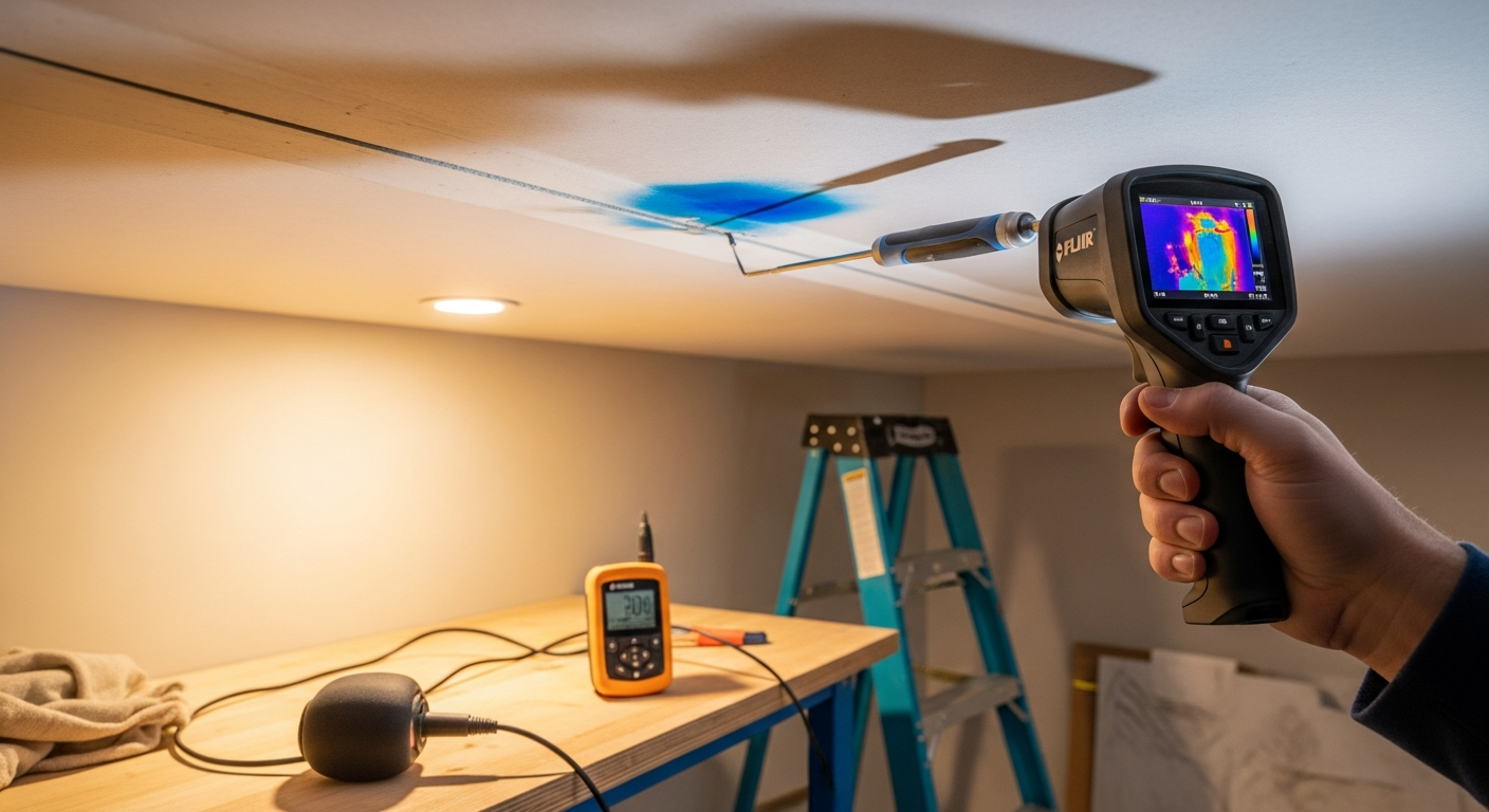 Recent Brampton-area leak detection project — professional finish detail