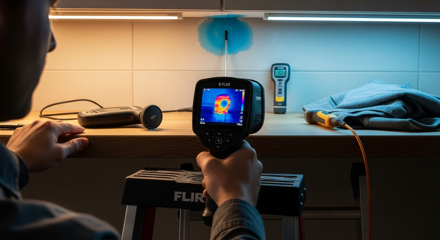 Recent Clarington-area leak detection project — professional finish detail