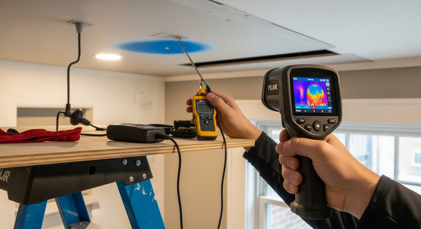 Leak Detection project in Etobicoke — RenoHouse quality standard completed work