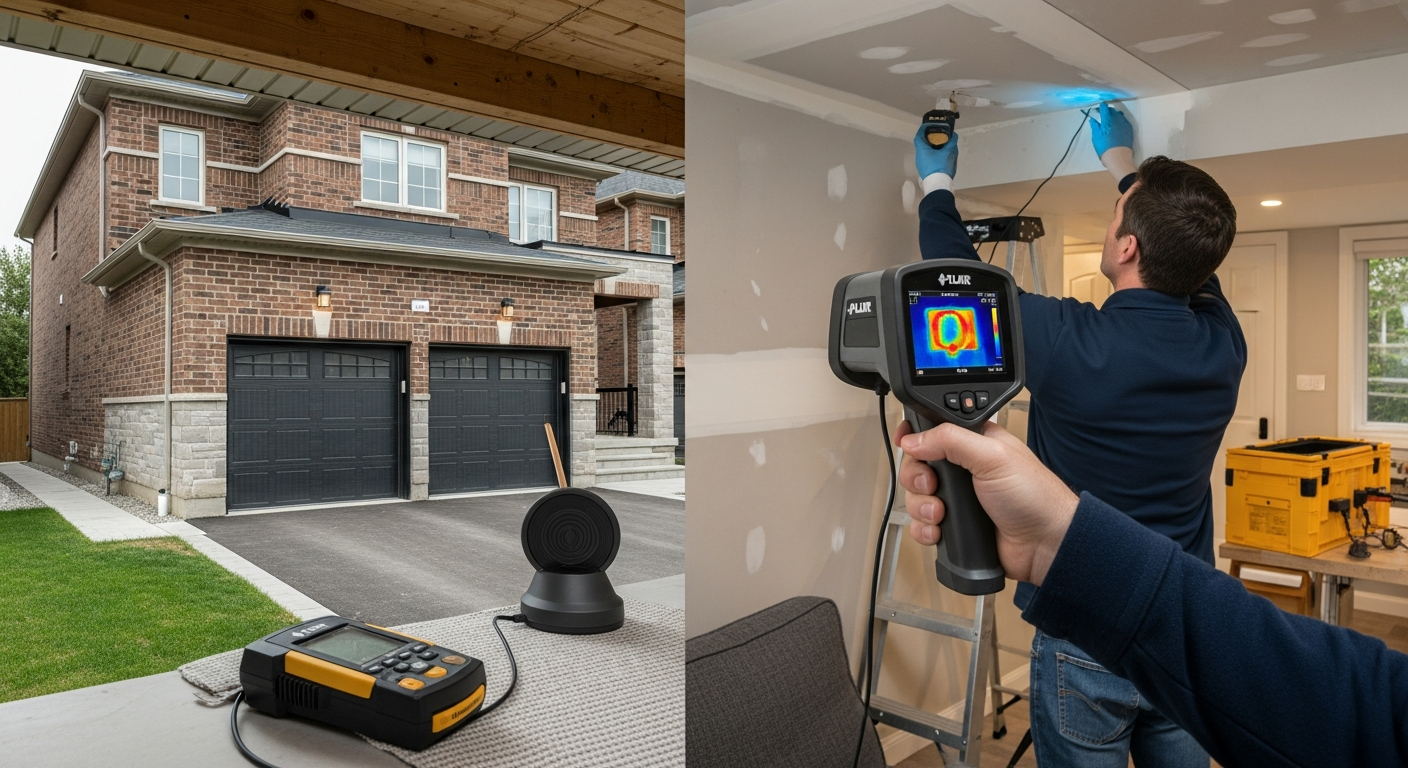 Recent Milton-area leak detection project — professional finish detail