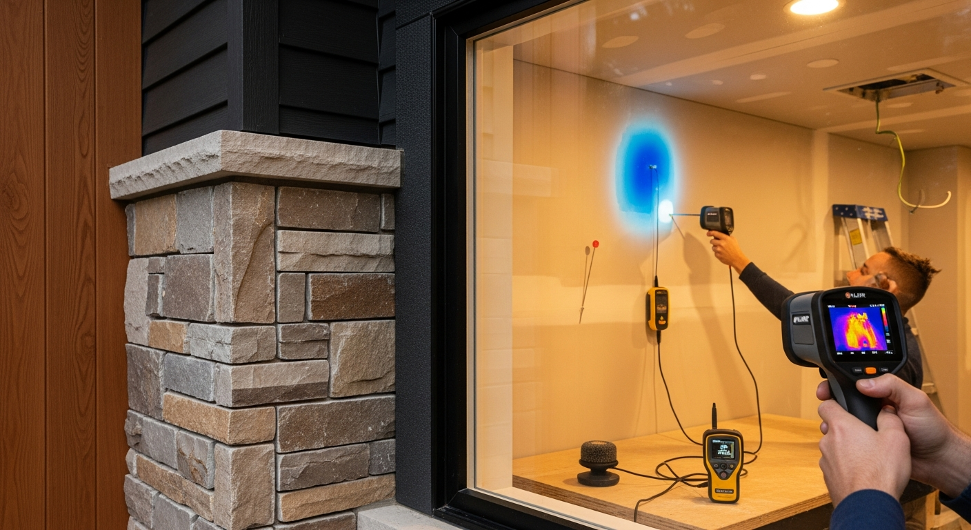 Oakville leak detection portfolio sample — finished by licensed RenoHouse crew