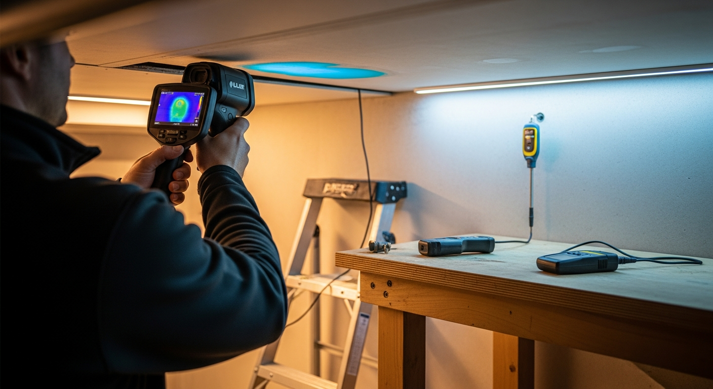 Recent Scarborough-area leak detection project — professional finish detail
