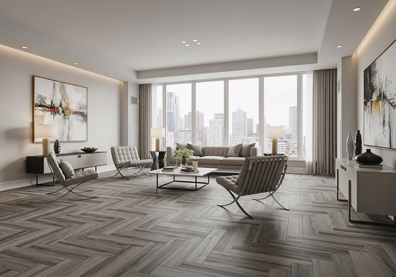 Trusted luxury vinyl tile installation contractor for Toronto-area homes