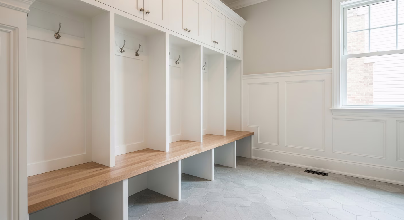 Mudroom Bench & Locker Built-In services Toronto GTA