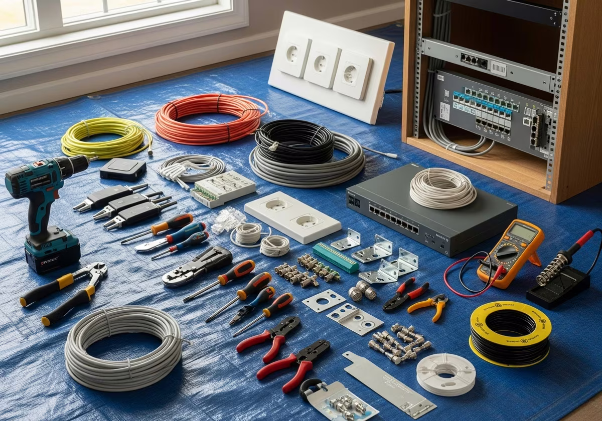 Tools and materials staged for multiplex conversion in Toronto