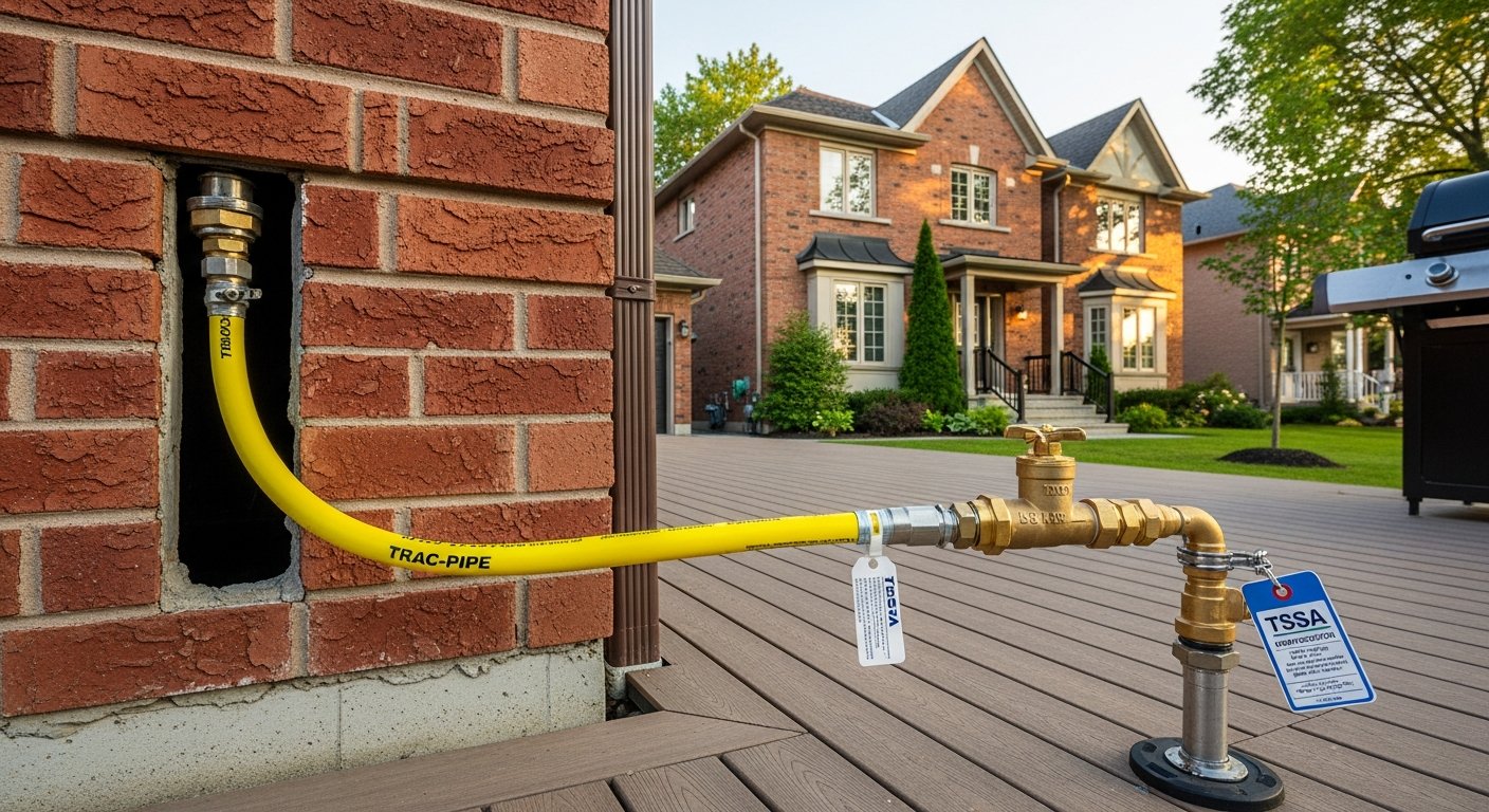 Best outdoor gas line installation near me in Mississauga β professional Toronto-area service