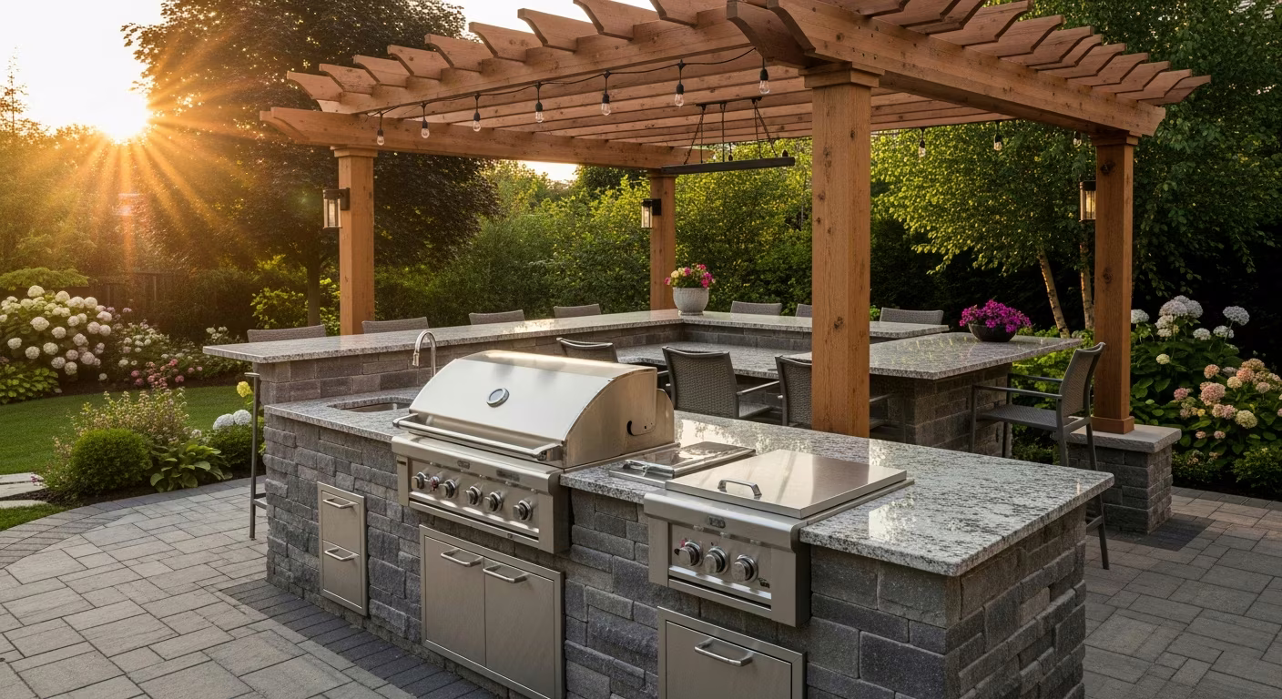 Outdoor Kitchen Build services Toronto GTA