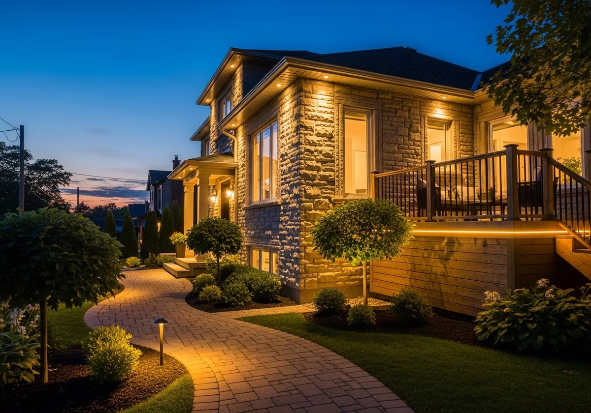 Toronto GTA outdoor lighting installation specialist team — licensed RenoHouse