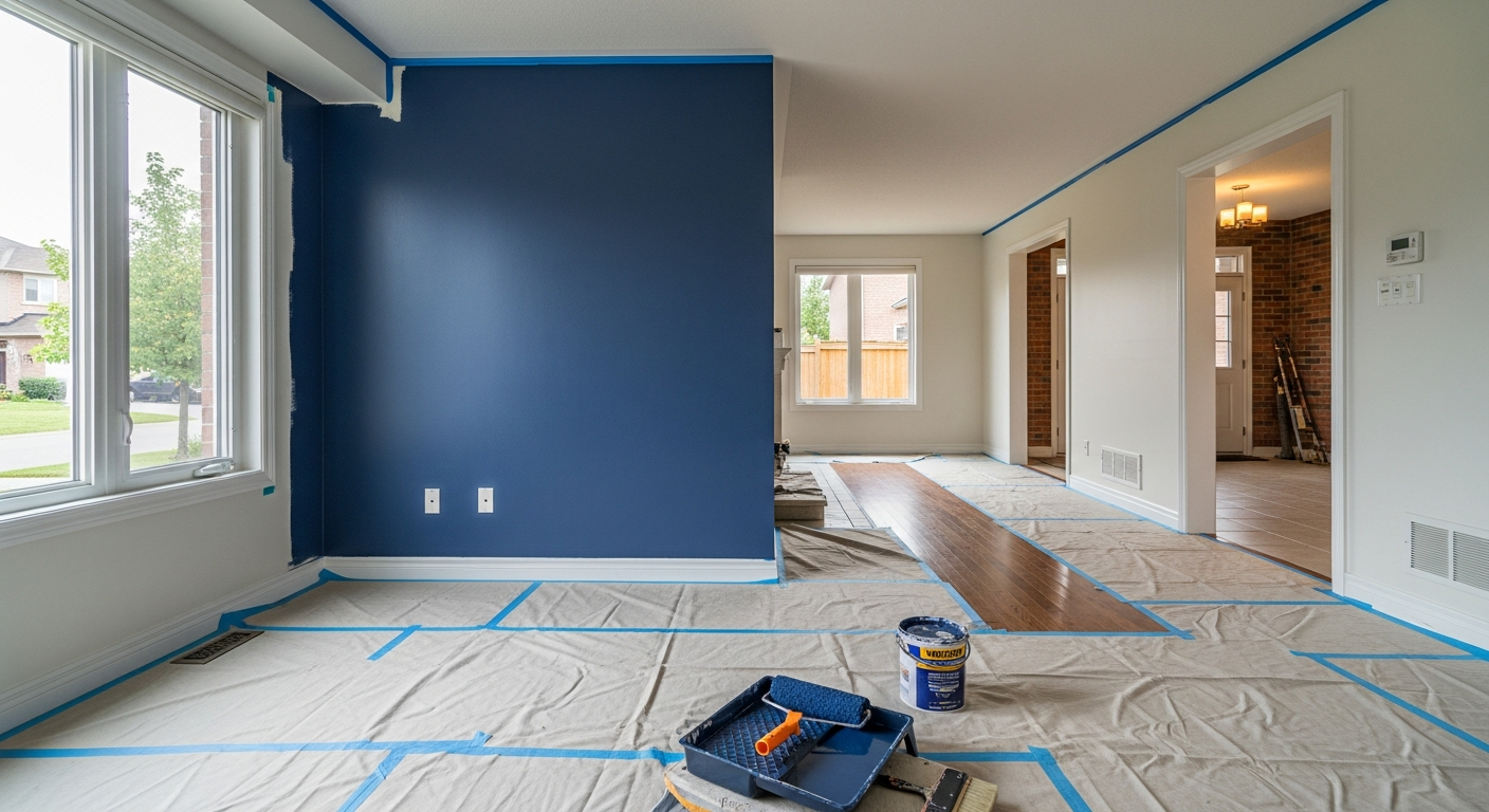 Professional painting crew in Ajax — bonded and insured