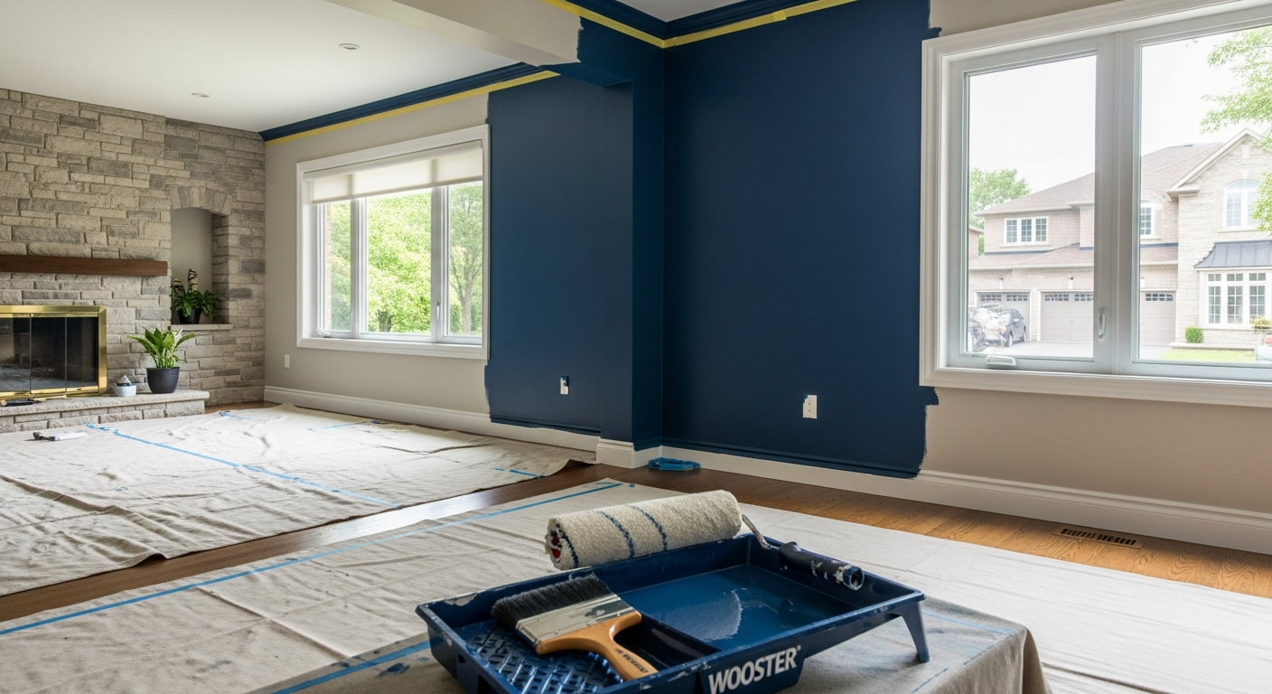 Painting renovation specialists for Aurora GTA properties