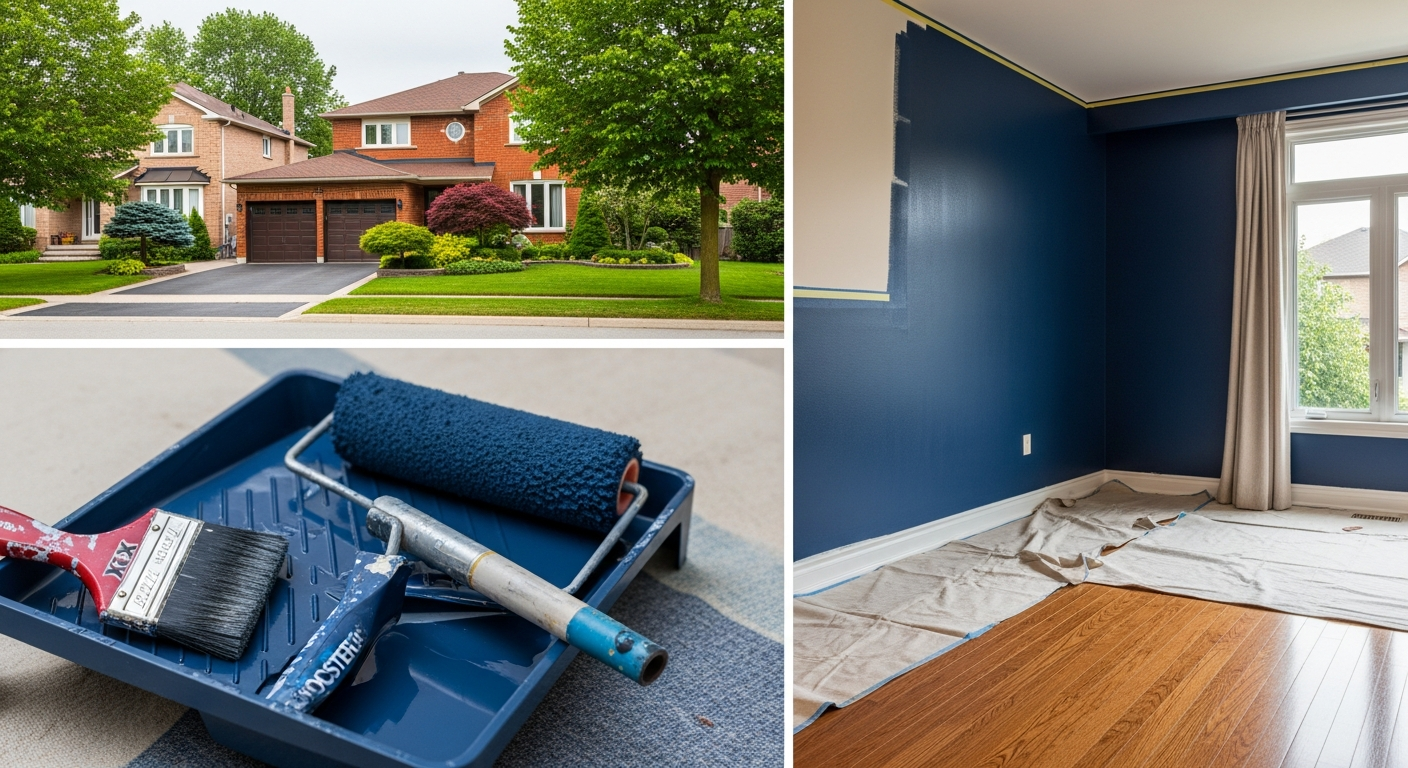 Painting for Brampton residents โ 4.9-star rated local contractor