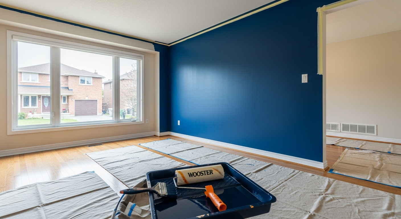 Professional painting crew in Newmarket — bonded and insured