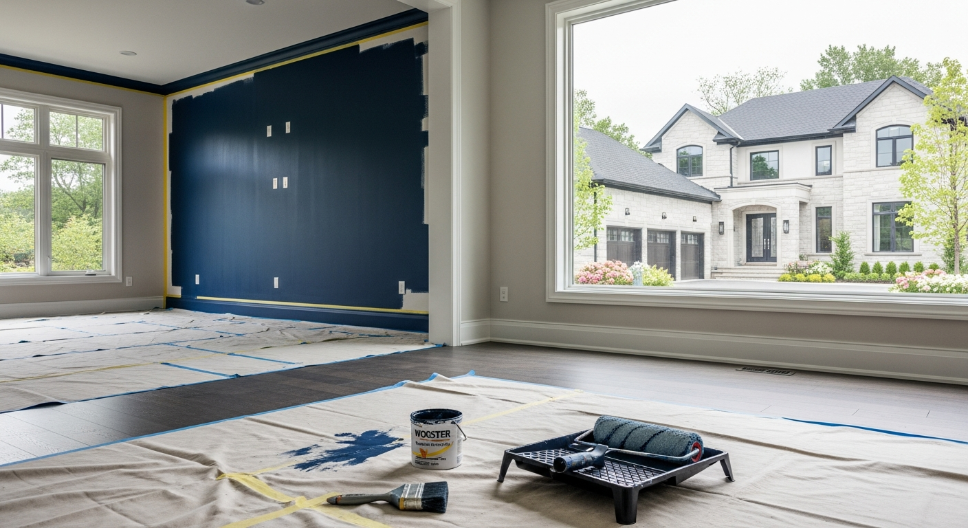 Painting renovation specialists for Vaughan GTA properties
