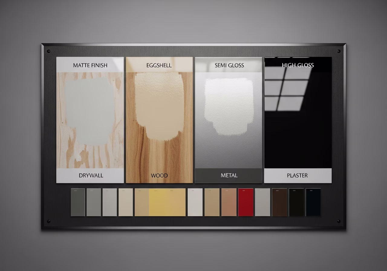 Brand and material comparison for painting service in Markham