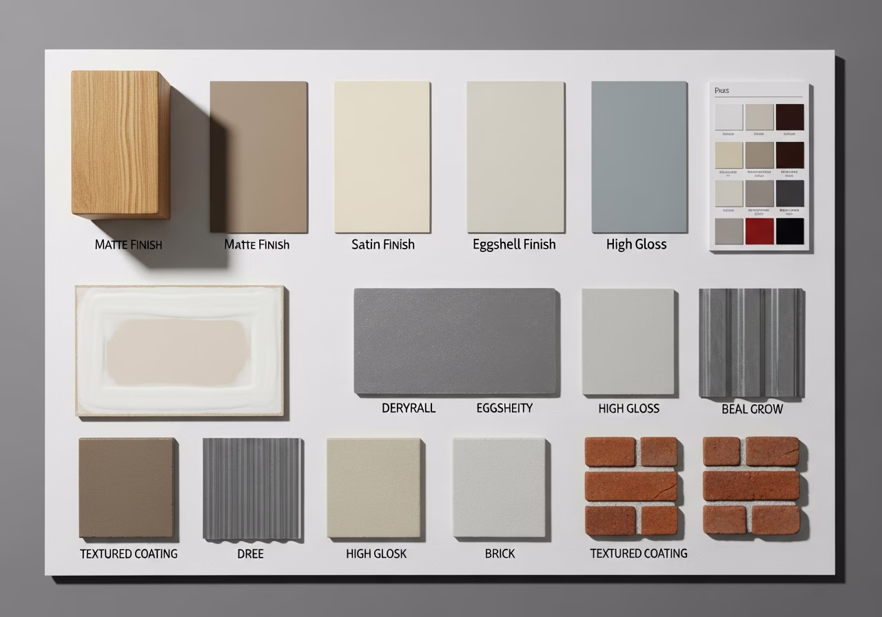 Brand and material comparison for painting service in Oakville