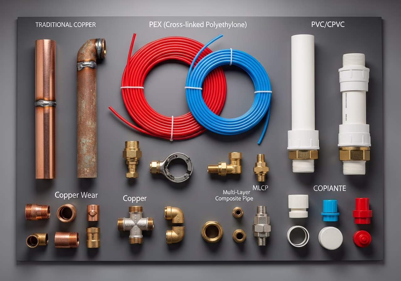 Brand and material comparison for plumbing services in Toronto