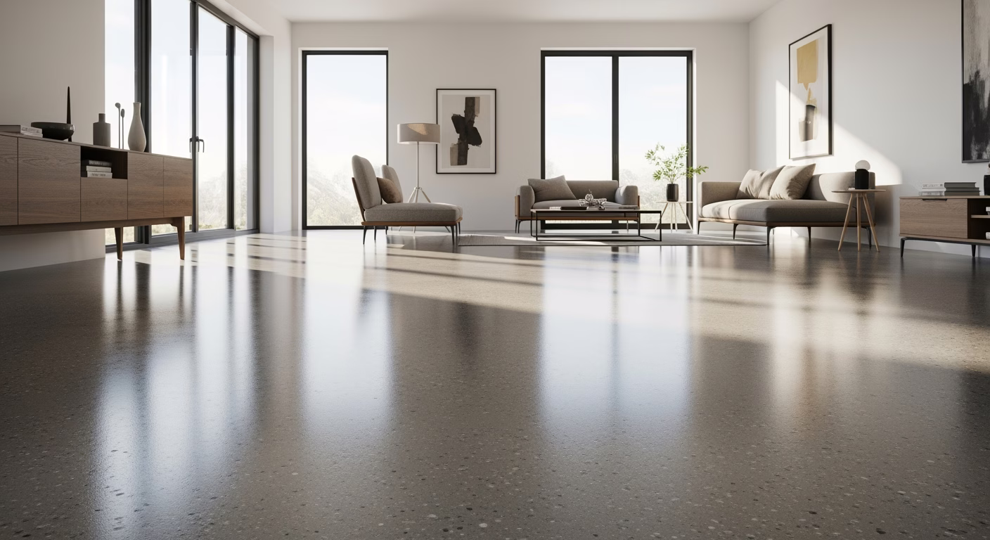 Polished Concrete Floor services Toronto GTA